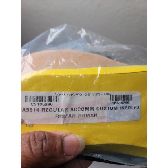 NEW Dr. Comfort A5514 Regular Accommodative Custom Diabetic Insoles Size 7.5 - Picture 6 of 6